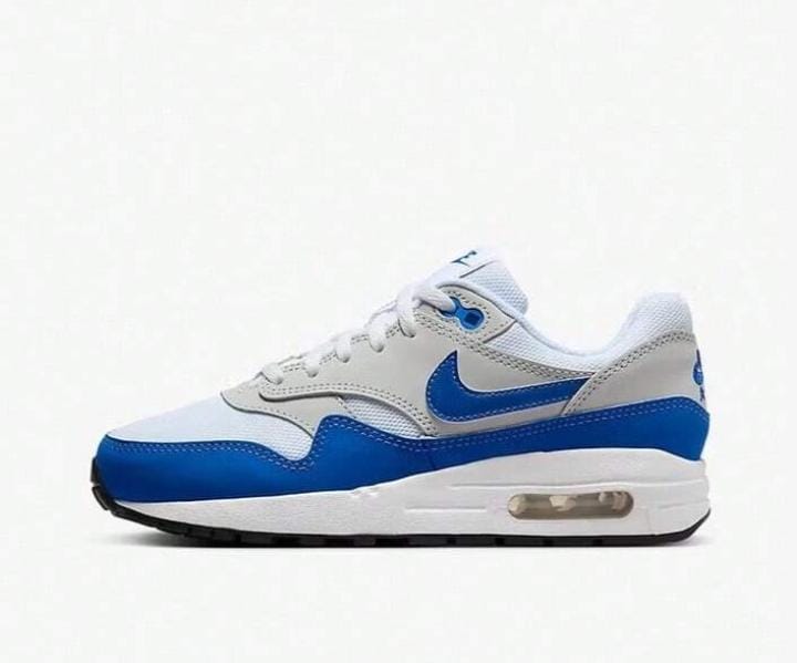 Nike Air Max 1 "White/Royal Blue" (Anniversary/OG Look)