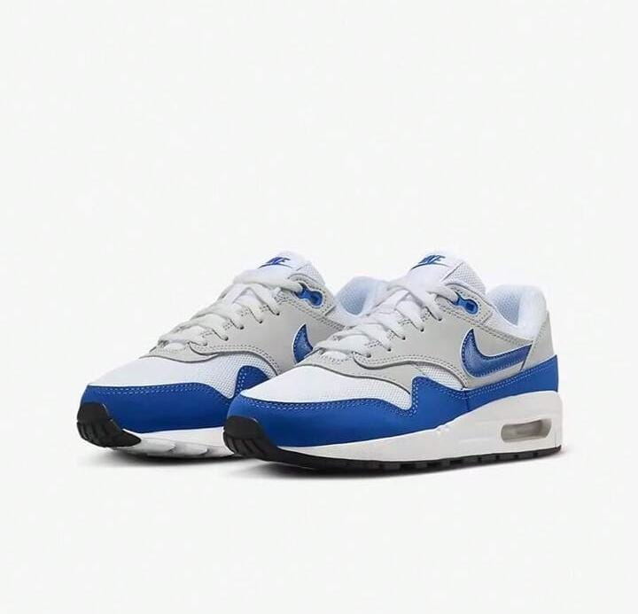 Nike Air Max 1 "White/Royal Blue" (Anniversary/OG Look)